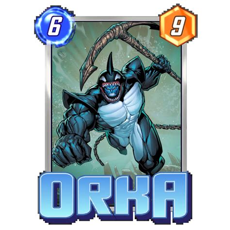 Orka marvel snap - 2. RedditMcCool. OP • 1 yr. ago. I asked on Discord and apparently there was some issue with him that delayed adding him to the game but they hope to hotfix him in when it’s …